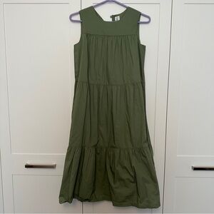 GAP Kids Olive Green Sleeveless Dress